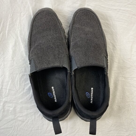 Nautilus Safety Footwear Mens‎ 14 Breeze Alloy Toe EH Slip-On Work Shoe Charcoal main image 6